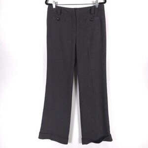 SANDRO Sportswear Rayon Blend Straight Wide‎ Suit Trousers Pants Slacks Size 10
